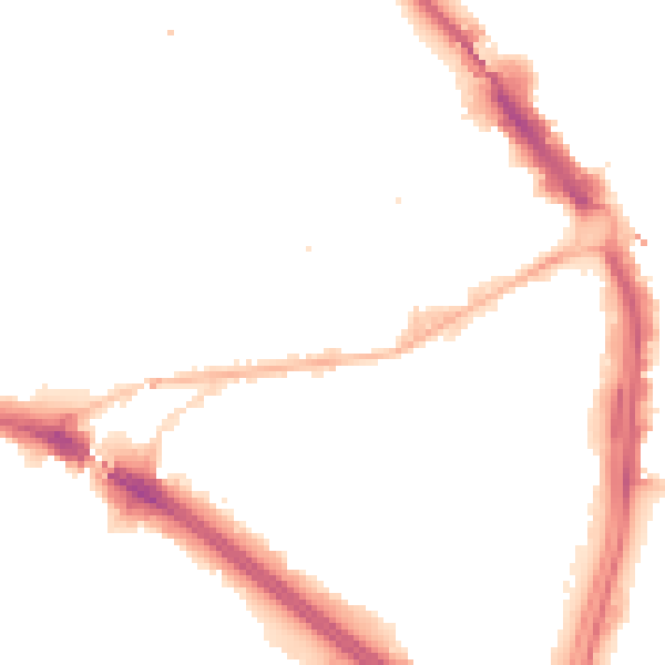 Night-time road noise heatmap for B1 1JX