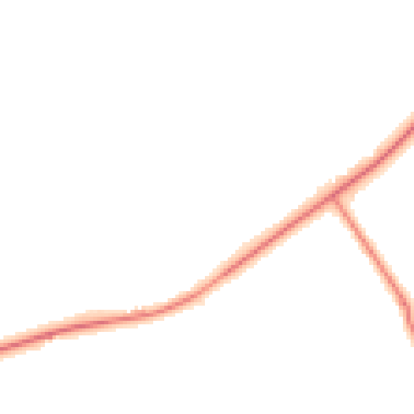 Night-time road noise heatmap for BB12 9AH