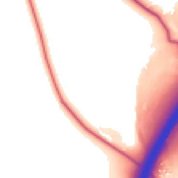Daytime road noise heatmap for BB12 9DU