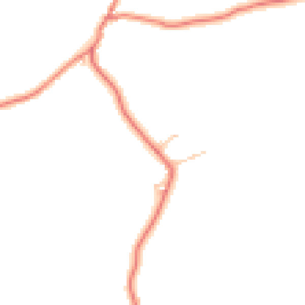 Daytime road noise heatmap for BB12 9JW