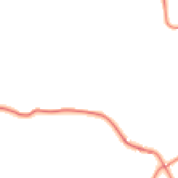Daytime road noise heatmap for BB12 9LF