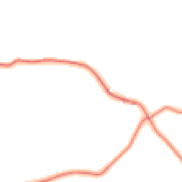 Daytime road noise heatmap for BB12 9LG
