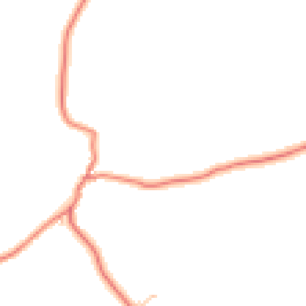 Daytime road noise heatmap for BB12 9LN