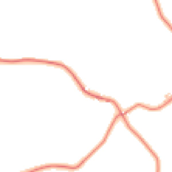 Daytime road noise heatmap for BB12 9LQ