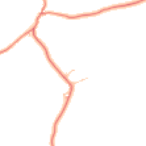 Daytime road noise heatmap for BB12 9LZ