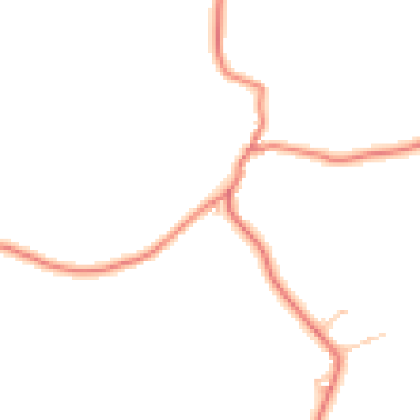 Daytime road noise heatmap for BB12 9NB