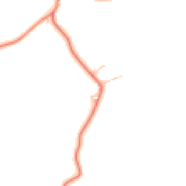 Daytime road noise heatmap for BB12 9NE