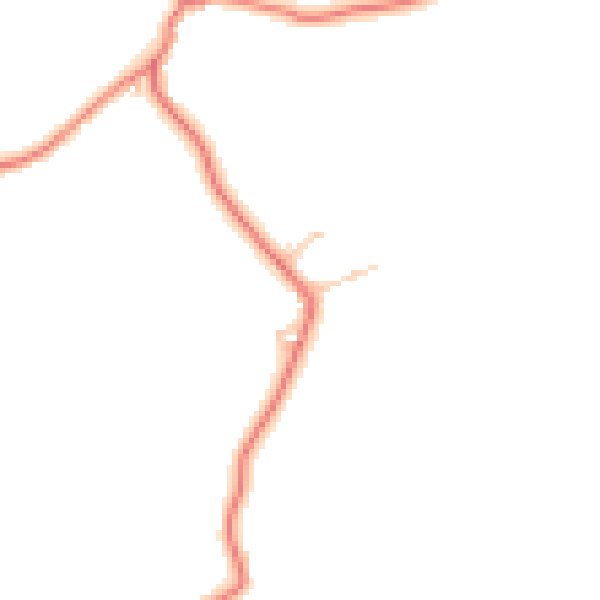 Daytime road noise heatmap for BB12 9NF