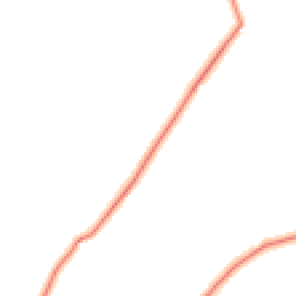 Daytime road noise heatmap for BB12 9PT