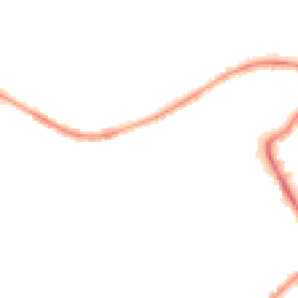 Night-time road noise heatmap for BB2 1HW