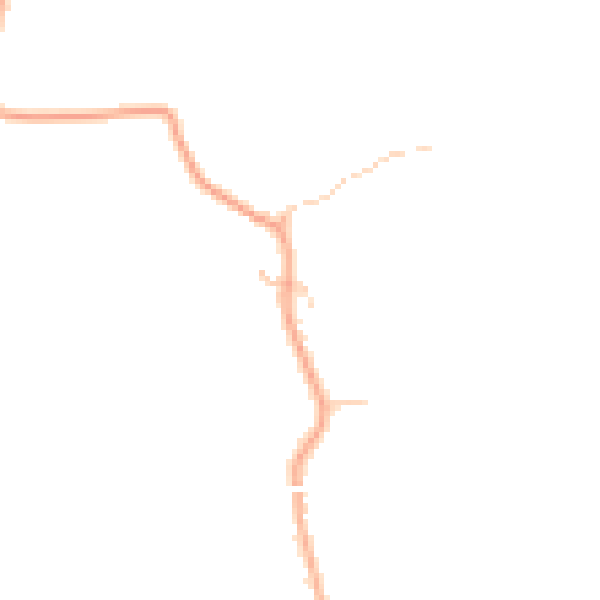 Daytime road noise heatmap for BB2 6RG