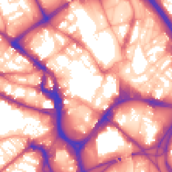 Daytime road noise heatmap for BD1 1RD
