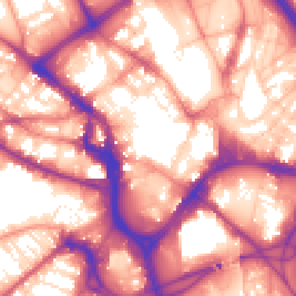Daytime road noise heatmap for BD1 1SW