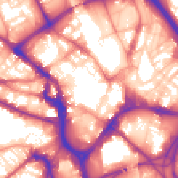 Daytime road noise heatmap for BD1 1UG