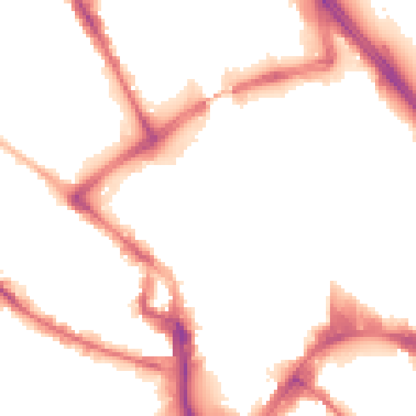 Night-time road noise heatmap for BD1 3PQ