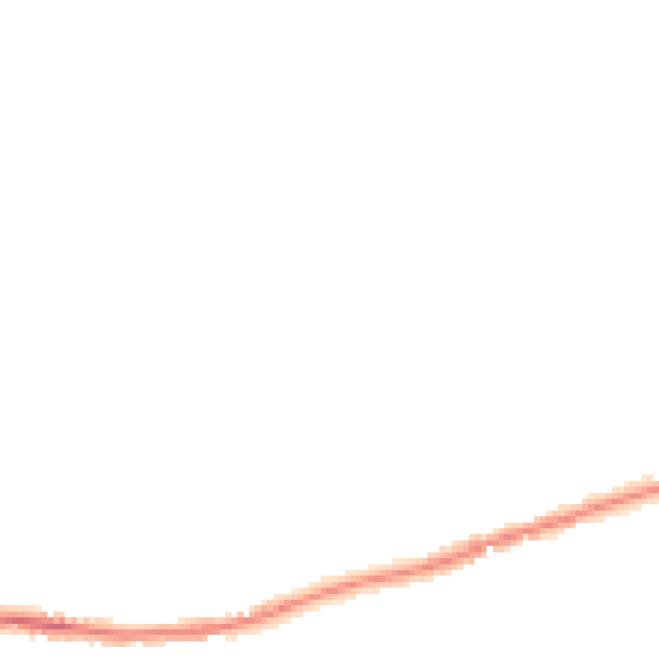 Night-time road noise heatmap for BD14 6PS