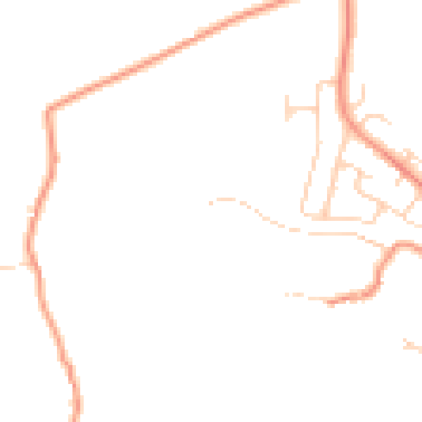 Daytime road noise heatmap for BD15 0BJ