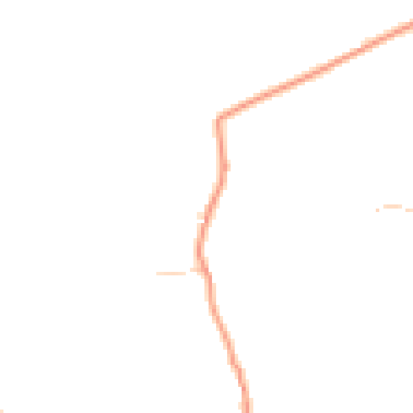 Daytime road noise heatmap for BD15 0BN