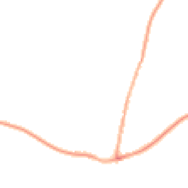 Night-time road noise heatmap for BD15 9LA