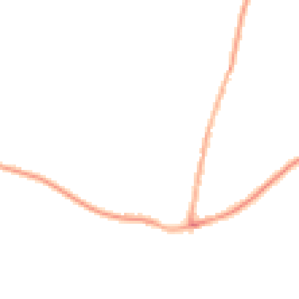 Night-time road noise heatmap for BD15 9LR