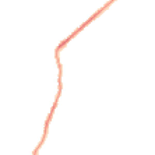 Night-time road noise heatmap for BD20 0AB