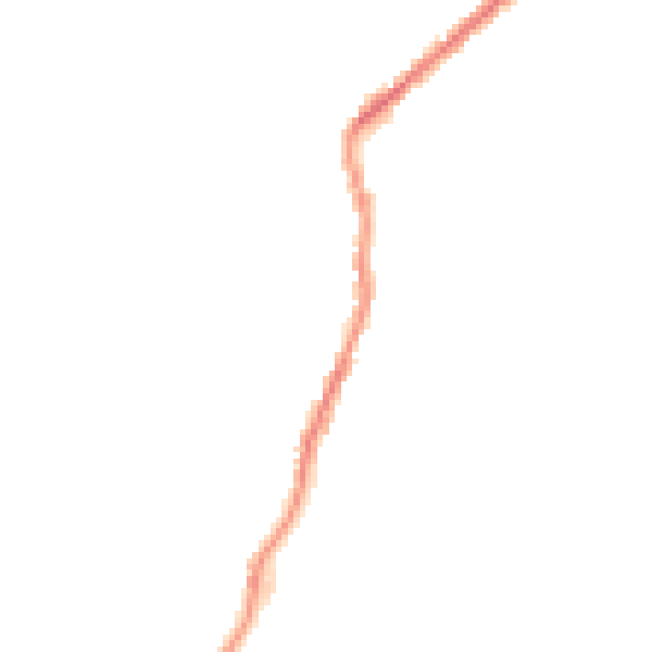 Night-time road noise heatmap for BD20 0AG