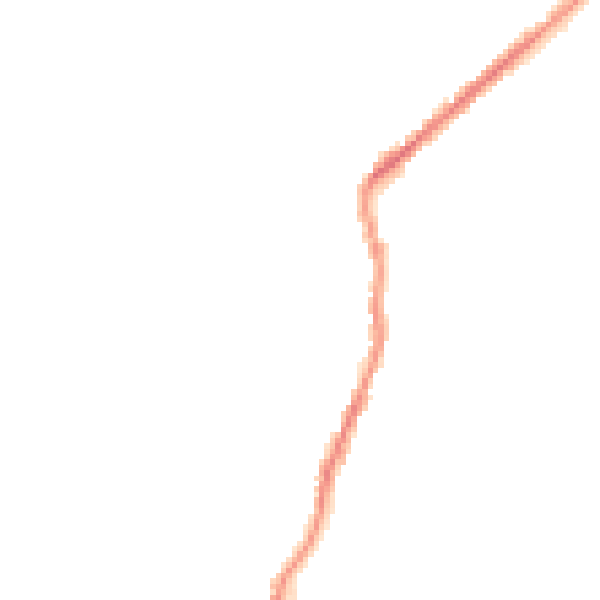 Night-time road noise heatmap for BD20 0AN