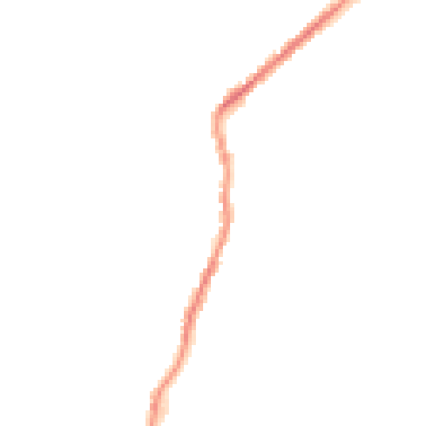 Night-time road noise heatmap for BD20 0AZ