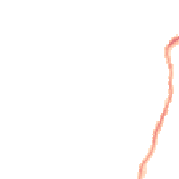 Night-time road noise heatmap for BD20 0BQ