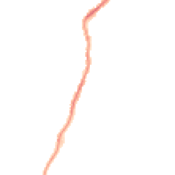 Night-time road noise heatmap for BD20 0DD