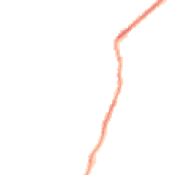 Night-time road noise heatmap for BD20 0DE
