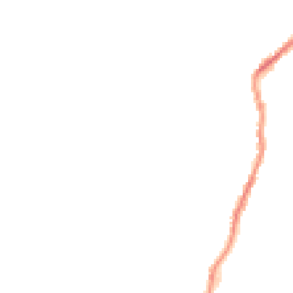 Night-time road noise heatmap for BD20 0DF