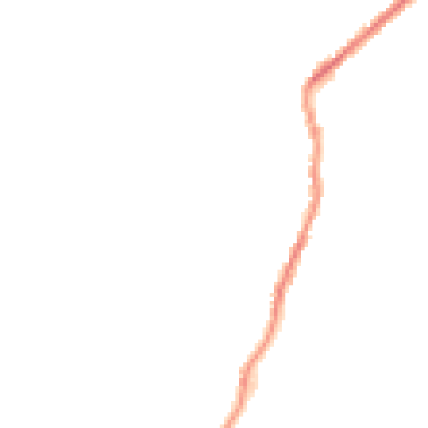 Night-time road noise heatmap for BD20 0DH