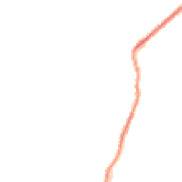 Night-time road noise heatmap for BD20 0DJ