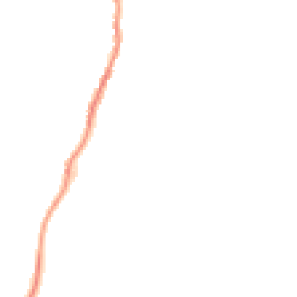 Night-time road noise heatmap for BD20 0DL