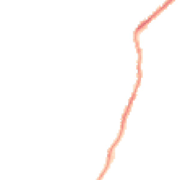 Night-time road noise heatmap for BD20 0DQ