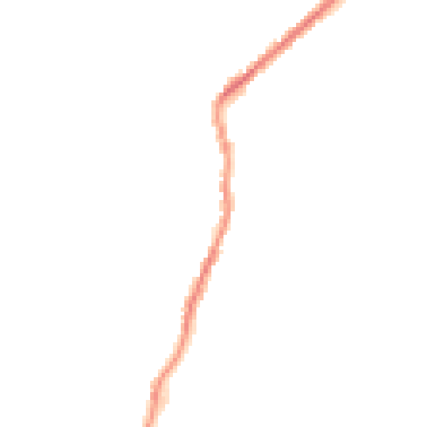 Night-time road noise heatmap for BD20 0DU