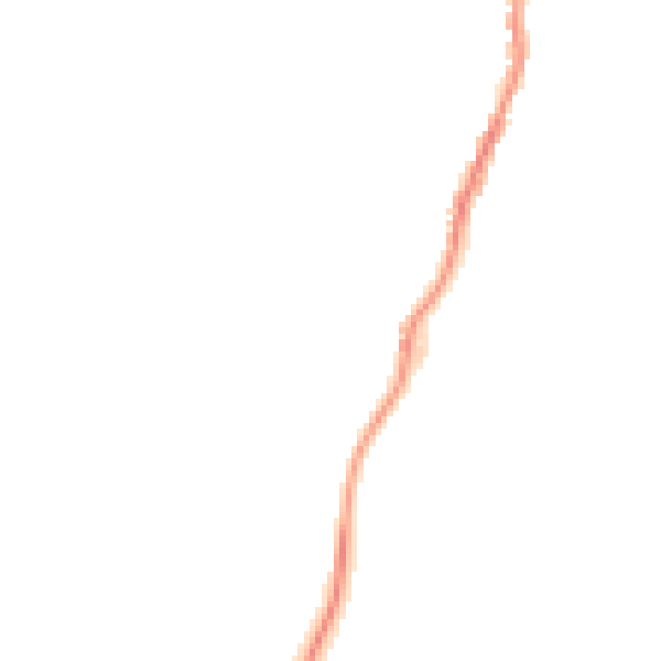 Night-time road noise heatmap for BD20 0FY