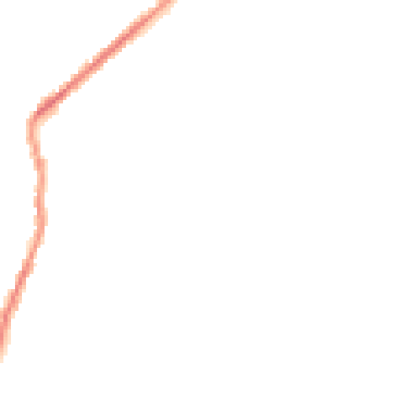 Night-time road noise heatmap for BD20 0HU