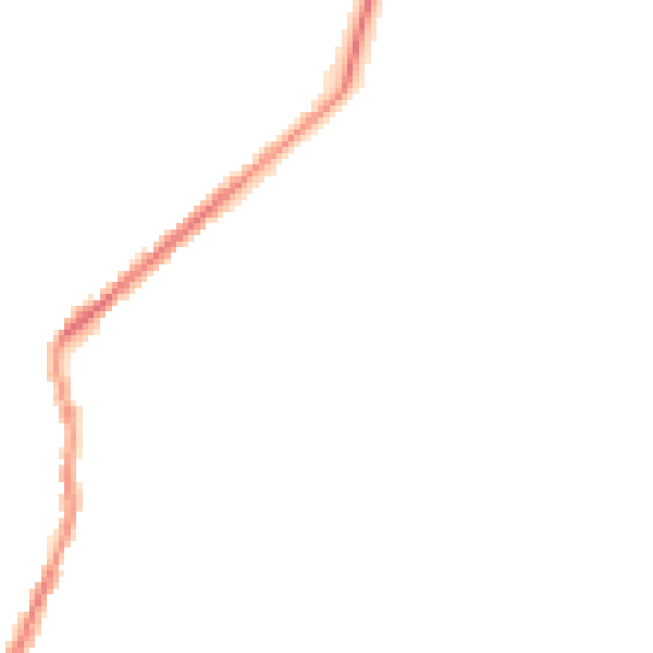 Night-time road noise heatmap for BD20 0JH