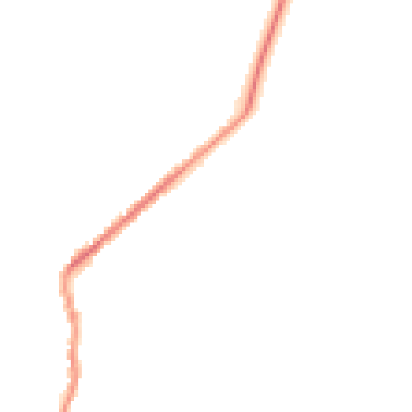 Night-time road noise heatmap for BD20 0JL