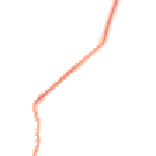Night-time road noise heatmap for BD20 0JS