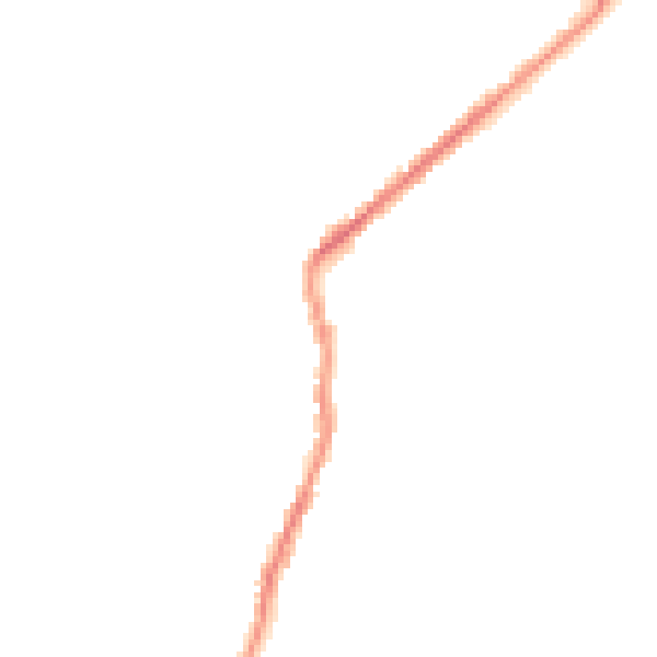Night-time road noise heatmap for BD20 0PA