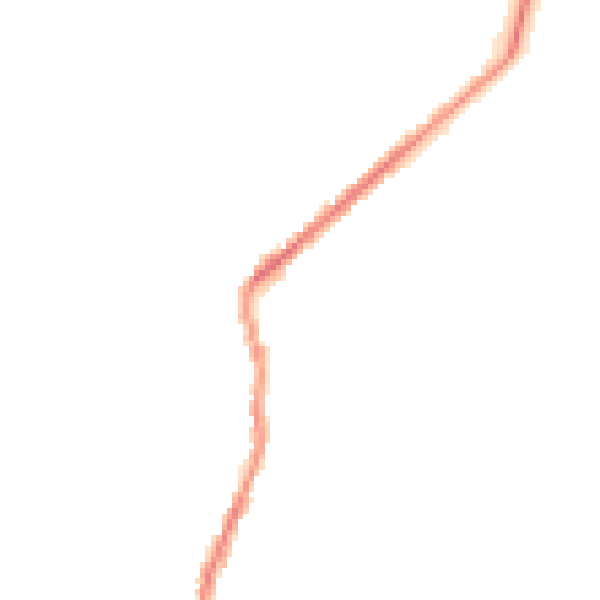 Night-time road noise heatmap for BD20 0PG