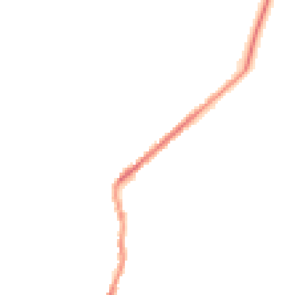 Night-time road noise heatmap for BD20 0QH