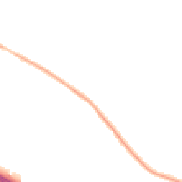 Night-time road noise heatmap for BD20 5BQ