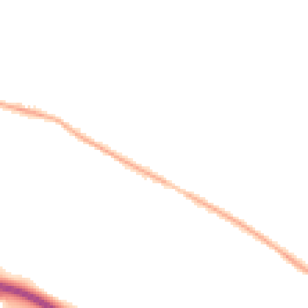 Night-time road noise heatmap for BD20 5JP