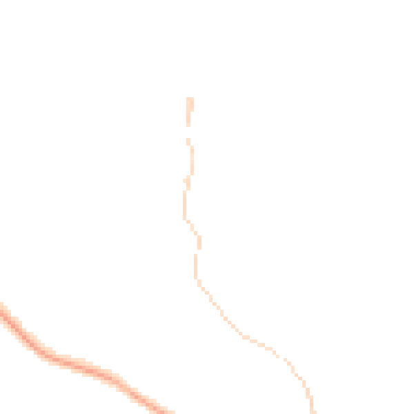 Night-time road noise heatmap for BD20 5RR