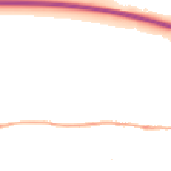 Night-time road noise heatmap for BD20 6FL