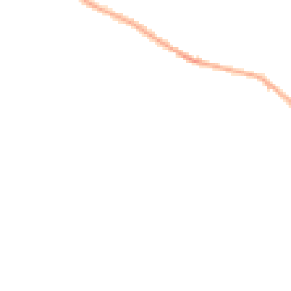 Night-time road noise heatmap for BD20 6LS